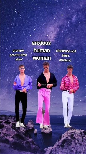 meet the throuple form the stars 🌟