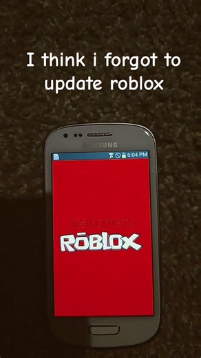 I forgot to update the roblox app. #roblox #nostalgia #2012