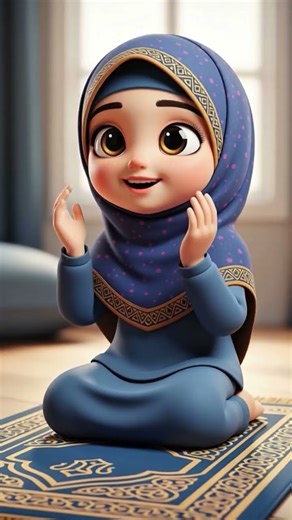 Peaceful Islamic Animation#viral #3dcartoon