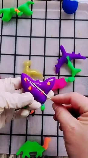 Unique Squishy Toy Manipulation Demonstration
