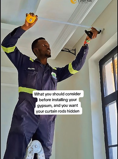 Tips for Installing Curtain Rods After Gypsum Installation