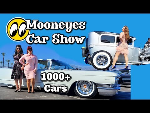 California's Original [Mooneyes] Classic Car Show Kustom Kulture Traditional American Rockabilly