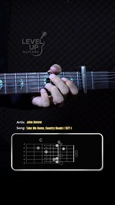 John Denver - Take Me Home, Country Roads | Level Up Guitars