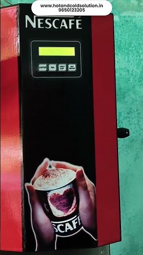 Tea & Coffee Coin Operated Vending Machine | Easy Installation | Hot & Cold Solution
