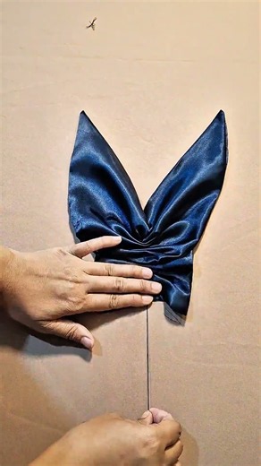 how to make a simple ribbon for children's clothing #sewing #tutorial #fashion #fyp #shorts