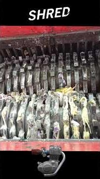 Most Powerful Shredders in The World!