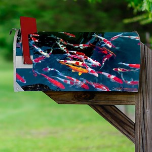 Koi Fish Mailbox Covers Magnetic Summer Mailbox Wraps Decoration - VWAQ MBM30 - Etsy Canada