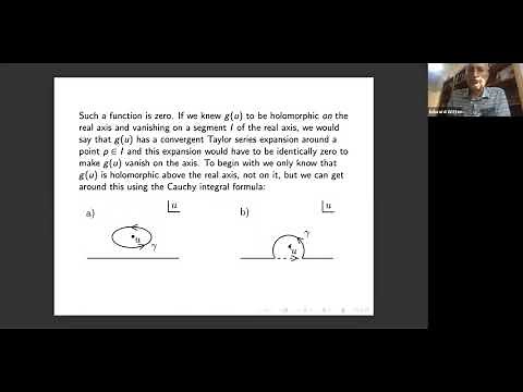 2021 Bootstrap School - Edward Witten: Entanglement in Quantum Field Theory, Lecture 1