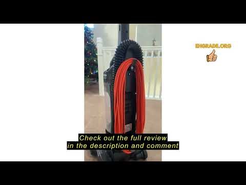 Review Hoover Commercial TaskVac Bagless Upright Vacuum Cleaner, Furniture Guard Lightweight HEPA Fi