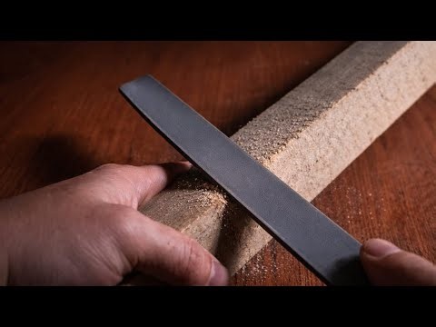 Industrial Table ASMR – Filing Wood