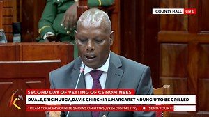 Andrew Karanja: We know that interventions in GMOs can increase our productivity in agriculture. However, they are concerned about food safety. If approved, I would confront the issue according to the Biosafety ACT. #K24Siasa | K24 TV