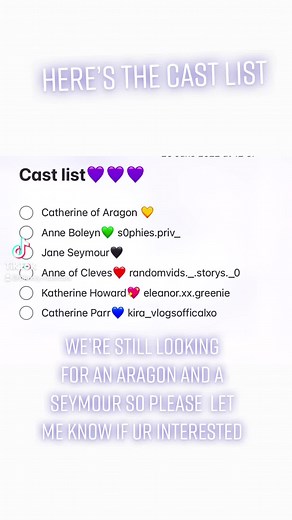 bloxxy.musicals (@bloxxy.musicals)’s videos with All You Wanna Do (feat. Aimie Atkinson) - SIX