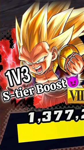 1V3 with Super Saiyan3 Gotenks😈 #dbl #dblegends #dragonballlegends #shorts