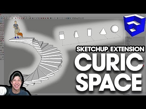 QUICKLY SPACE OBJECTS in SketchUp with Curic Space!