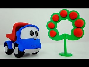 Грузовичок Лева. Геометрические фигуры и Цвета для детей