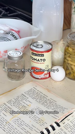 From the pages of a 1970s church cookbook… Day 4 of my Vintage Recipe Series is Hamburger Pie 🍴 This one is extra special. My grandma makes it often, and I’ve been cooking it my whole adult life too (always with a little extra cheese 🧀, just like she does). Simple ingredients, hearty comfort food, and a recipe that keeps finding its way back to the table. Some meals aren’t just dinner — they’re memories that keep on growing. ❤️ #oldfarm #homesteadmamas #oldhousedreams #simplelivinglifestyle #o