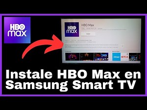 Cómo instalar HBO Max en Samsung Smart TV