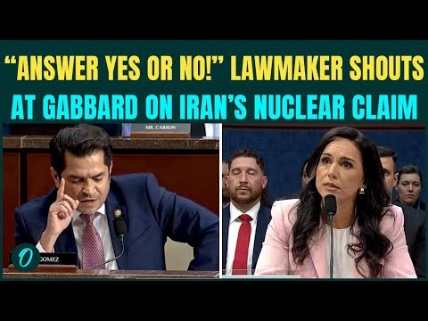 “YES or NO?” Trump’s Aide Gabbard UNDER FIRE in Explosive Hearing Moment on Iran’s Nuclear Threat