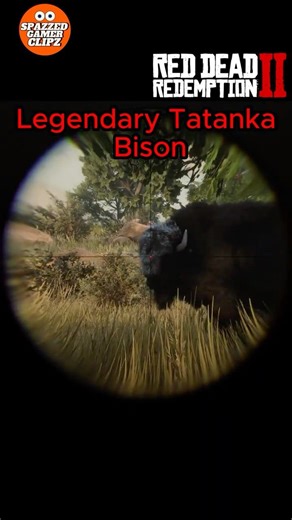 Red Dead Redemption 2 Legendary Tatanka Bison #reddeadredemption2 #rdr2 #gaming #shorts