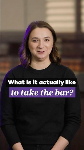 What is it actually like to take the bar exam?