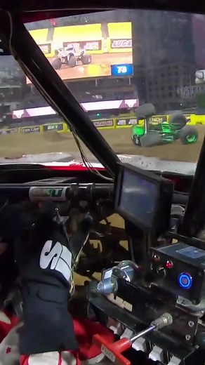 Grave Digger Zombie Jump at Monster Jam