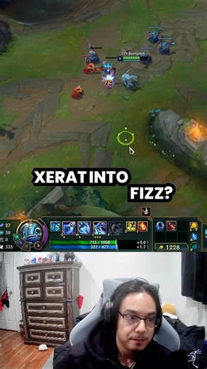 Xerath vs Fizz - no contest #leagueoflegends #matchup #shorts