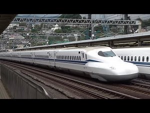 【カーブでも速い】東海道新幹線 小田原駅高速通過集 速度付き