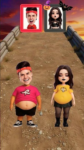 Who got stronger? Enaldinho vs. Dark Web Girlfriend! 💪🍔