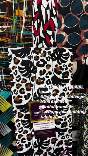 Bold prints. Premium quality. Original wax chitenge available now ✨ 📍 Chapasuka Building, Ndola Town Visit us or call 260767133971. #zedtiktok🇿🇲🇿🇲 #ndola #kitwe #viral #fyp