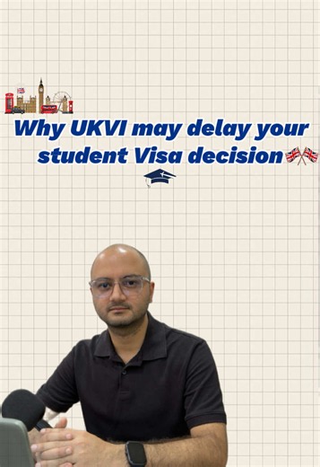 🚨 UK Student Visa Delayed? Before you refresh your email for the 100th time, find out the real reasons UKVI may delay your student visa decision. Knowing this can help you avoid unnecessary stress and prepare better. 🎓🇬🇧 #ukvi #delay #studentvisa #uk #studyinuk
