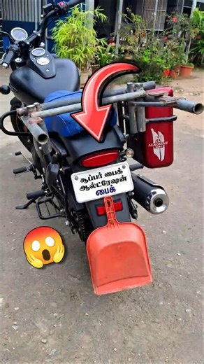 இந்த பைக்கின் Alteration பார்த்தா Shock ஆகிடுவீங்க! 😱🔥 Ultimate Bike Modification 🔥