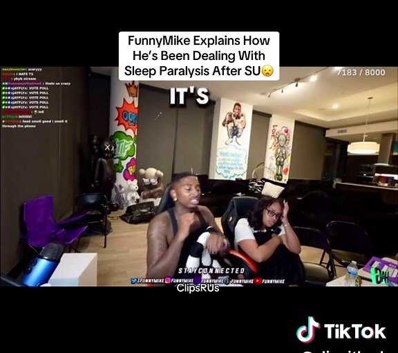 FunnyMike Shares His Sleep Paralysis Experience