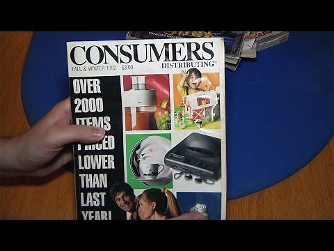 Old Catalog - Consumers Distributing 1992
