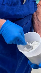 6.8K views · 134 reactions | Preparing 500 g of dry glaze to be ball...