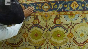 More than a third of the world's handmade carpets come from India. Watch as two million knots become a rug. http://cnn.it/2ogCPVs | CNN