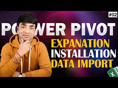 Power Pivot Explained | Installation | Importing Data to Power Pivot