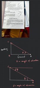 LINE OF SIGHT When an observer looks from a point O at an objec... | Filo