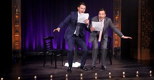 Channing Tatum, Jimmy Fallon perform 'Magic Mike' scenes — as written by kids