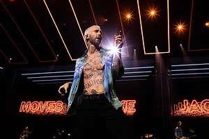 Adam Levine cuts out of Barbershop party early after ‘miscommunication’