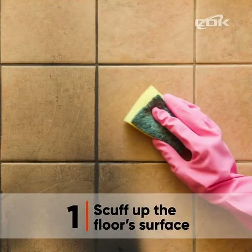 How to Paint Porcelain Floor Tiles