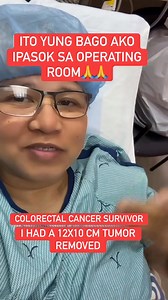 1.1K reactions · 44 shares | After waking up in recovery, I asked the nurse. CAN I HAVE MY CELLPHONE? Im thrilled to announce that my surgery was a SUCCESS #colorectalcancerawareness #myjourneymystory #CancerFighter | Eufrecina Pascua Juan | Facebook