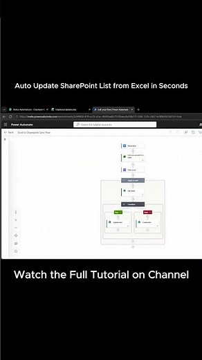 Auto Update SharePoint List from Excel in Seconds