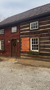 Get ready for an 11-video series 🎥 about the deconstruction and restoration 🪵🏗 of this 1940 Missouri log cabin! 🙌🏼🩶It will also be appearing in the Christmas issue of A Primitive Place later this year! #logcabin #airbnb #homerestoration #homerenovation #historichomes #MissouriHomes #primitivedecor | A Primitive Place Magazine