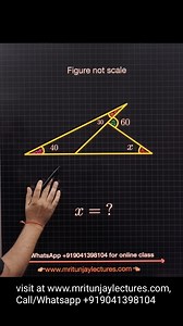 237K views · 649 reactions | #angle #parallellines #geometry #maths #basics #fundamentals #math #fbreelsvideo #sharingiscaring #satmath #satexam #SATPrep #mathtutorial #LETEXAM #exams #reviewer #algebratutor #mathreview #boardexams #mritunjaylectures | Mritunjay Lectures | Facebook