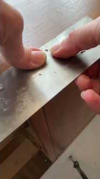 HOW TO REPAIR A DENT OR GAUGE IN FURNITURE