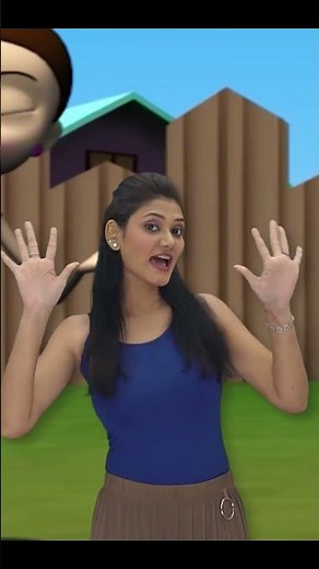 Action Songs in English | #shorts | Nursery Rhymes For Children | Pebbles Pre School Learning