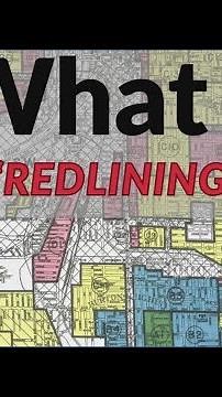 What is redlining?