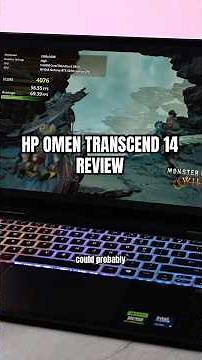 HP Omen Transcend 14 Gaming Laptop REVIEW