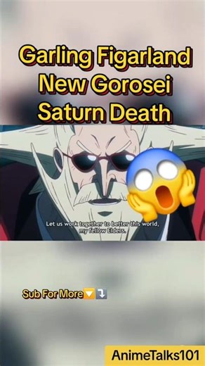 Garling Figarland Gorosei & Saturn Death 😱 One Piece Episode 1155 Reaction Anime #OnePiece #Anime