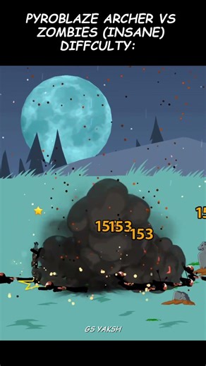 Zombies VS Pyro archer